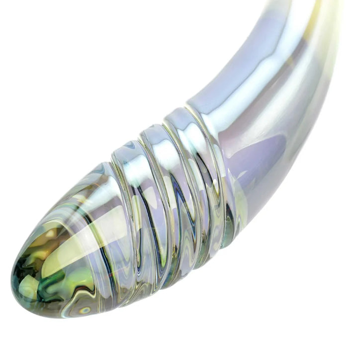 Adam & Eve Eve's Iridescent Curved Glass Fairy Wand