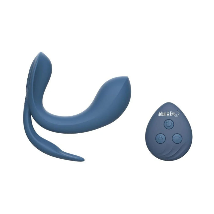 Adam & Eve Licking Rechargeable Remote Control Triple Stimulating Vibrator