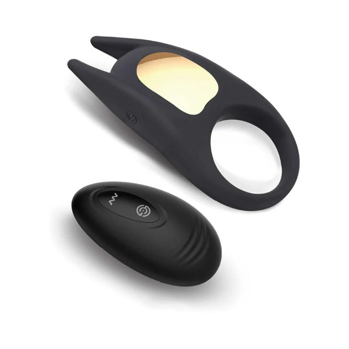 Adam & Eve Lucas II Vibrating Rechargeable Hands-Free Remote Control Couple's Stimulator