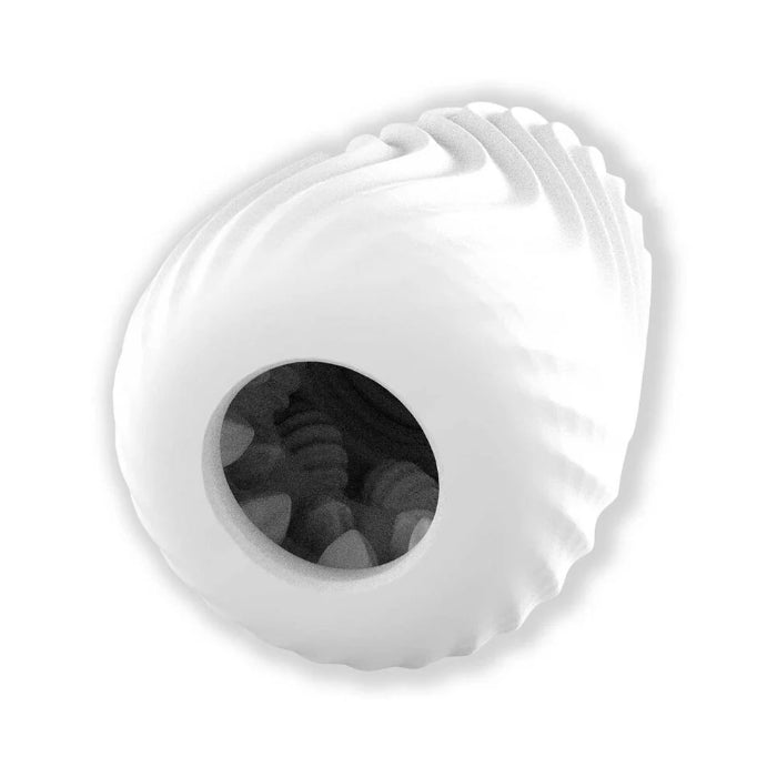 Adam & Eve Stroke & Go Squishy Silicone Reversible Textured Masturbator with Storage Case