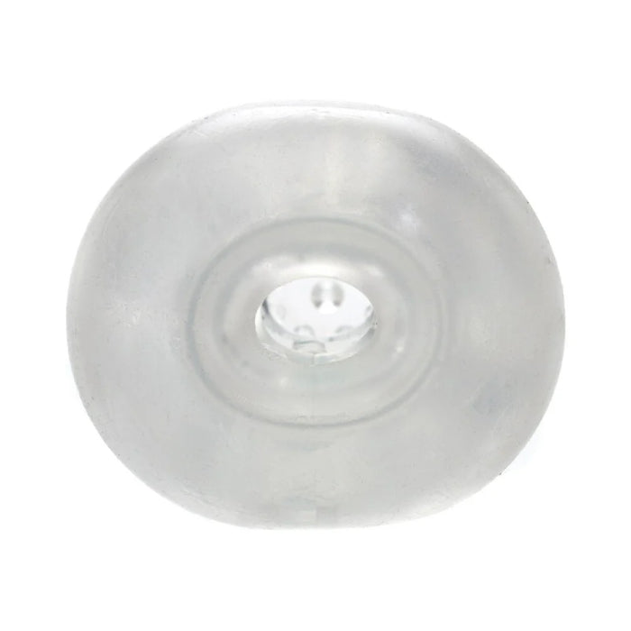 Adam & Eve Triple Chamber Ball Drainer Stretchy Textured Closed Ended See Through Stroker