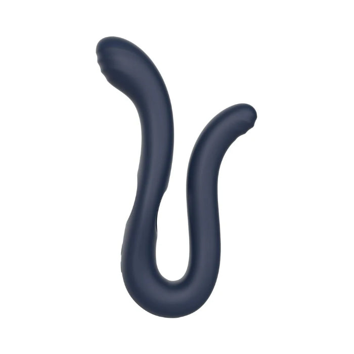 Adam & Eve Twisted Temptations Dual-Ended Bendable Liquid Silicone Rechargeable Rabbit Style Vibrator