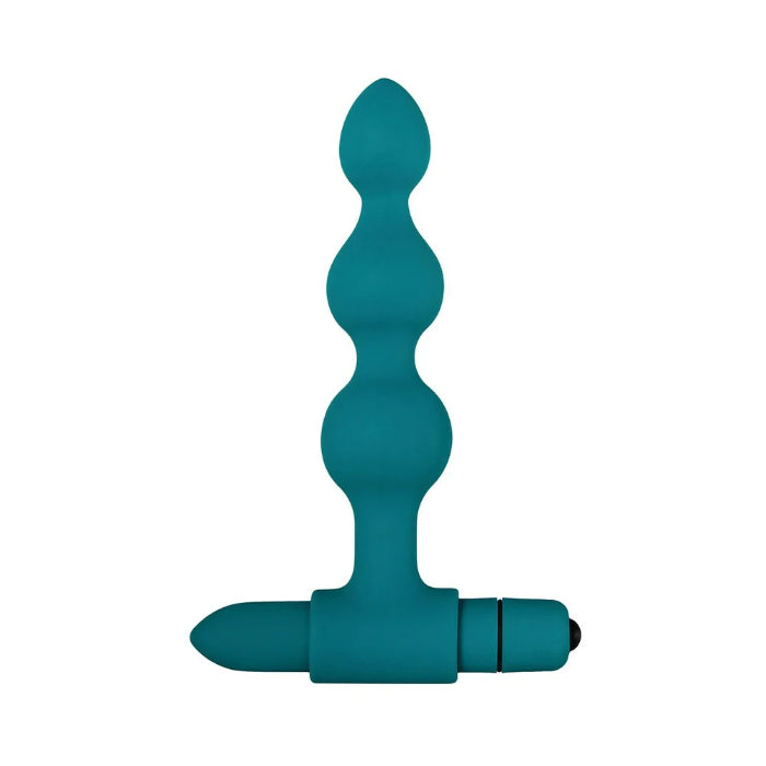 Adam & Eve Vibrating Bumpy Bead Silicone Flexible Anal Bead Set