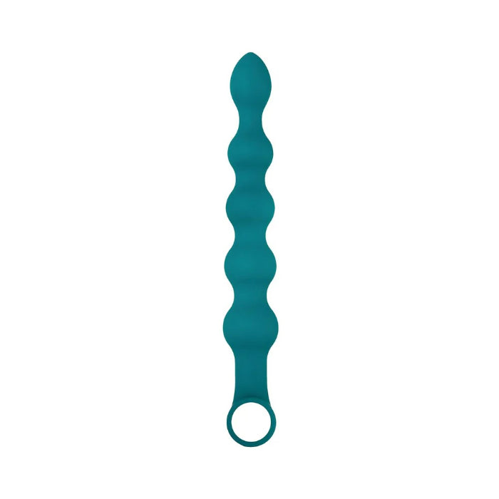 Adam & Eve Vibrating Bumpy Bead Silicone Flexible Anal Bead Set