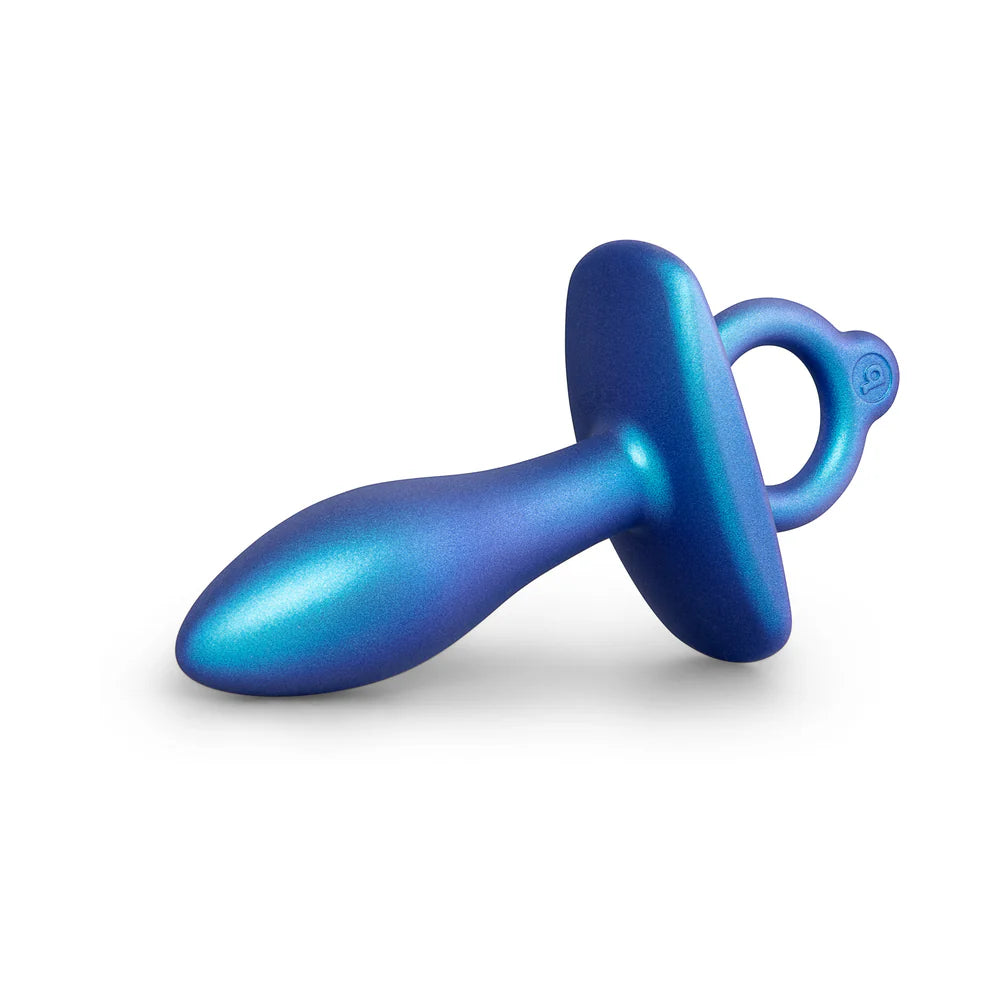 b-Vibe Butties Slide Sphere Shape Anal Plug With Ergonomic Finger Ring And Tapered Neck