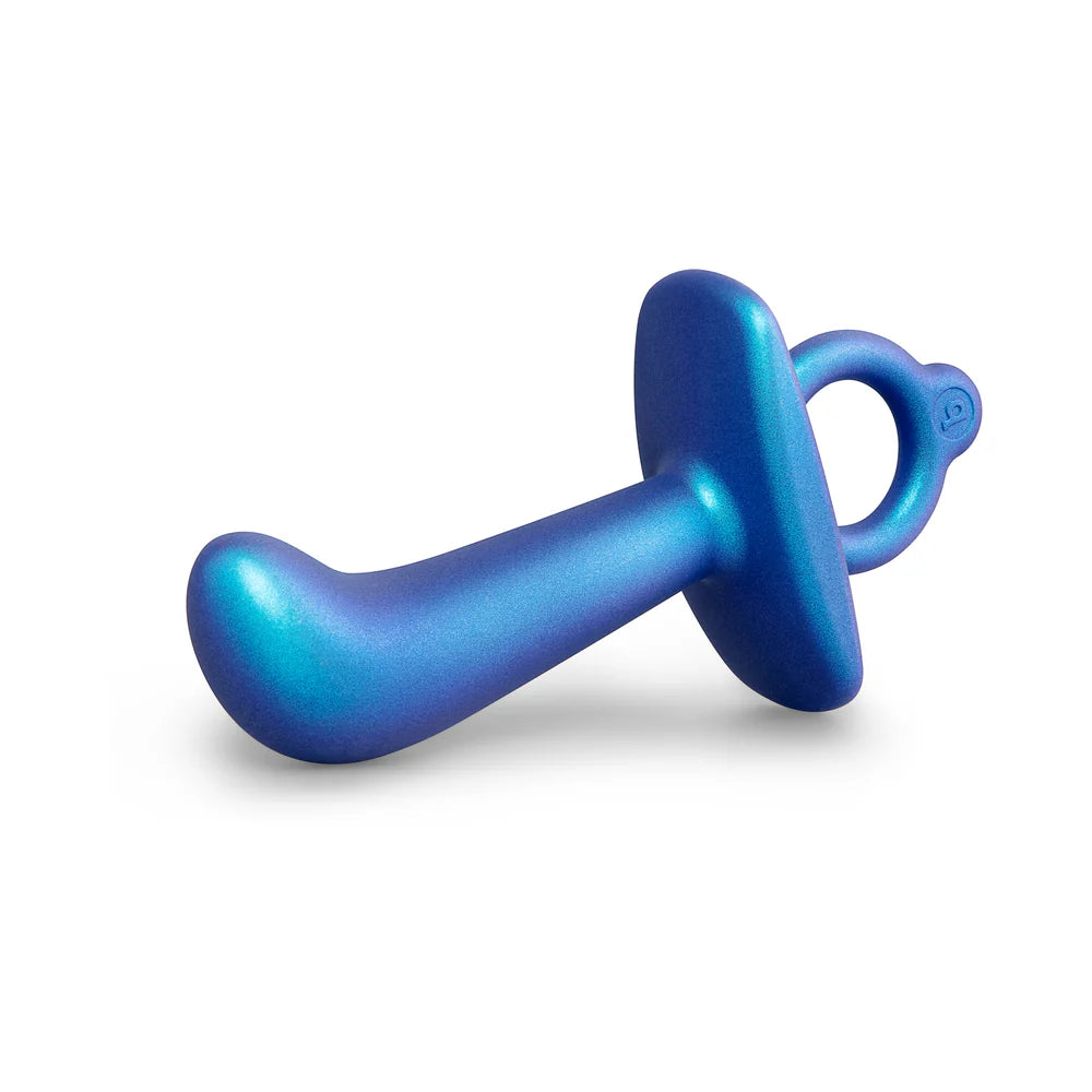 b-Vibe Butties Thumb Curved Prostate Plug With Ergonomic Finger Ring