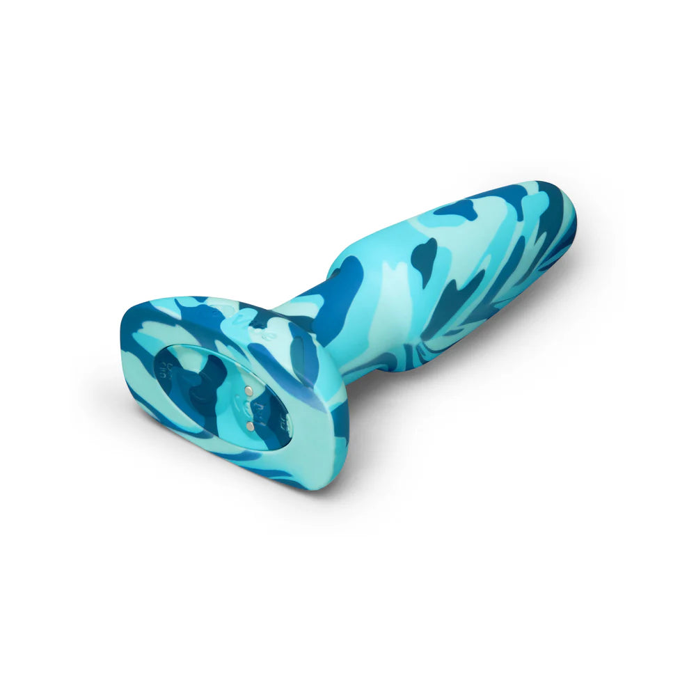 b-Vibe Rimming 2 Camo Print Remote Control Butt Plug
