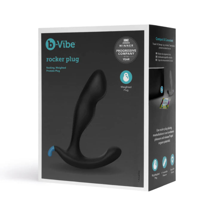 b-Vibe Rocker Plug Weighted Prostate Stimulator