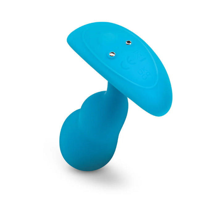 b-Vibe Rechargeable Vibrating P-Spot Snug Plug Small with Rechargeable Remote Control