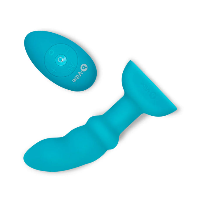 b-Vibe Remote Control Rimming Rechargeable Silicone P-Spot Plug
