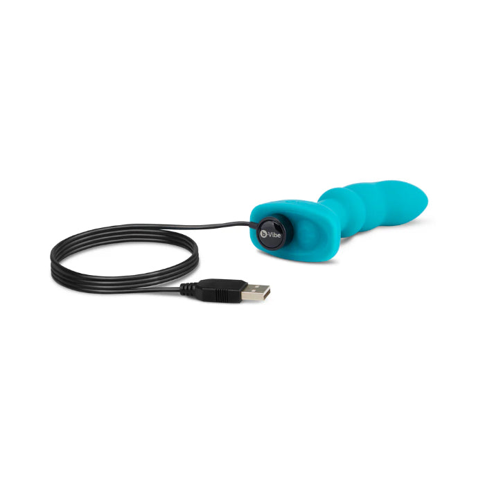 b-Vibe Remote Control Rimming Rechargeable Silicone P-Spot Plug