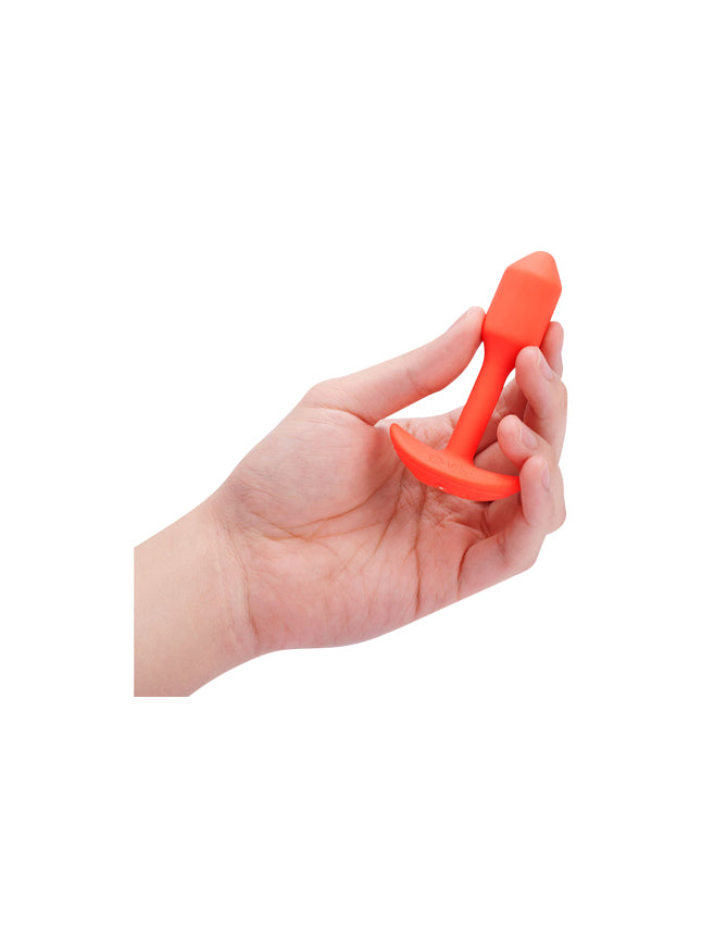 b-Vibe Vibrating Snug Plug 1 Weighted Butt Plug