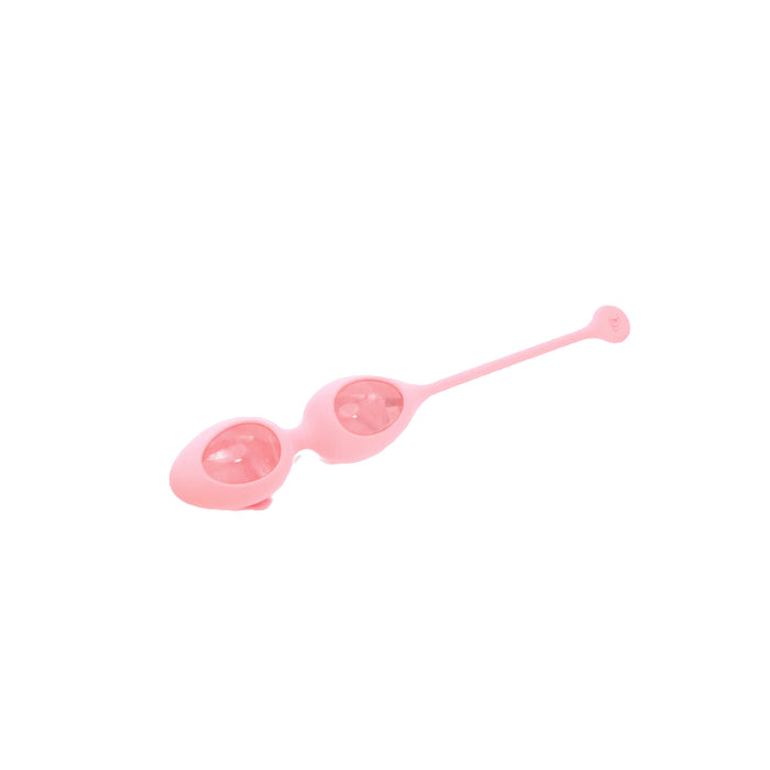 Biird Yonii 2-Piece Rose Quartz Eggs Set With Silicone Sleeve