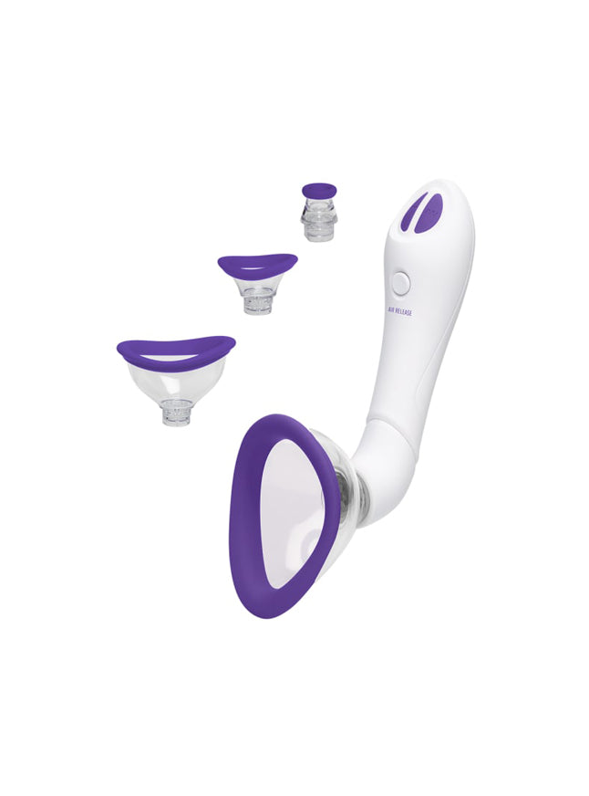 Bloom Intimate Rechargeable Waterproof Silicone Vibrating Body Pump