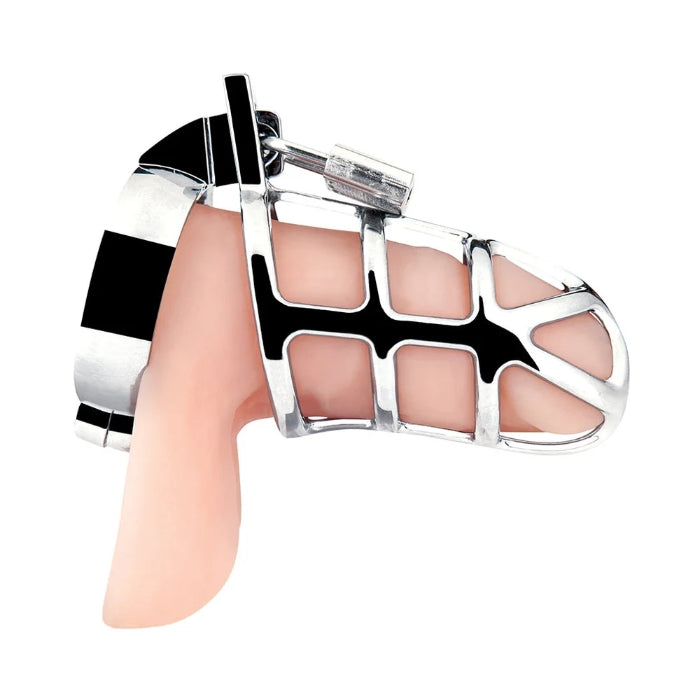 Blue Line Enslave Locking Cock Cage