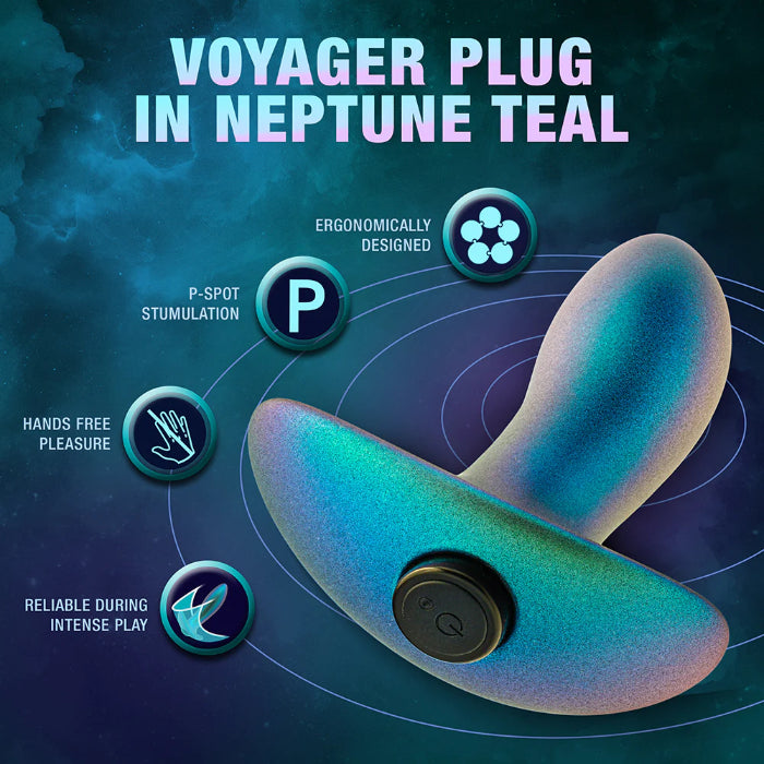 Blush Anal Adventures Matrix Voyager Rechargeable Vibrating Ergonomic Plug