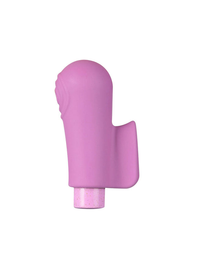 Blush Gaia Eco Delight Rechargeable Bullet And Silicone Textured Finger Sleeve
