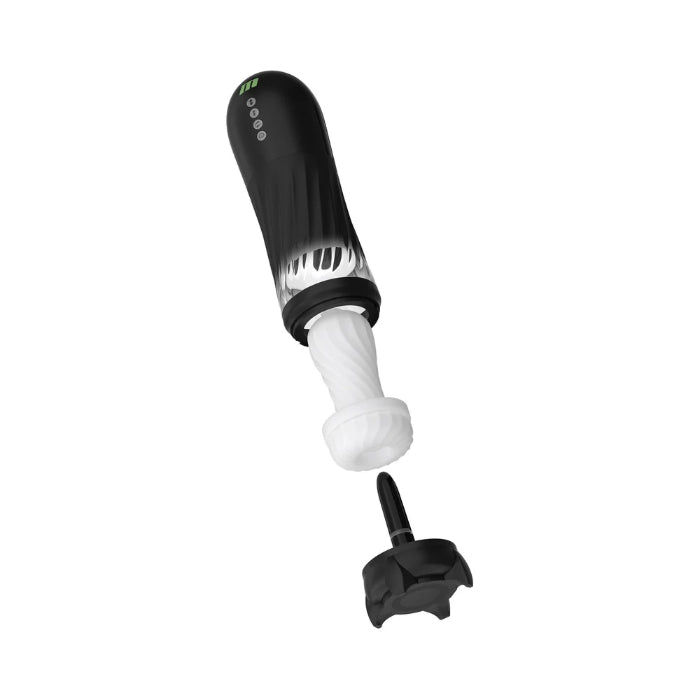 Blush M For Men Quantum X Warming Rechargeable Vibrating Thrusting Stroker