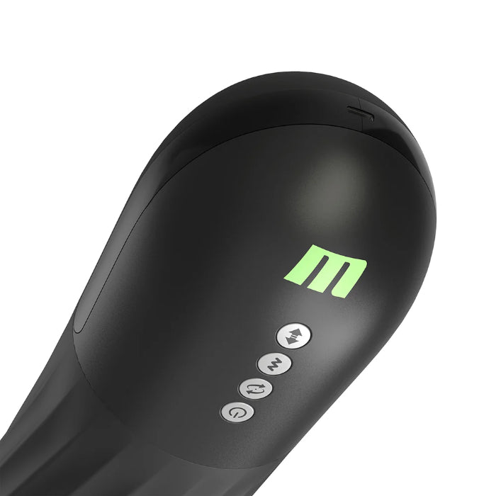 Blush M For Men Quantum X Warming Rechargeable Vibrating Thrusting Stroker