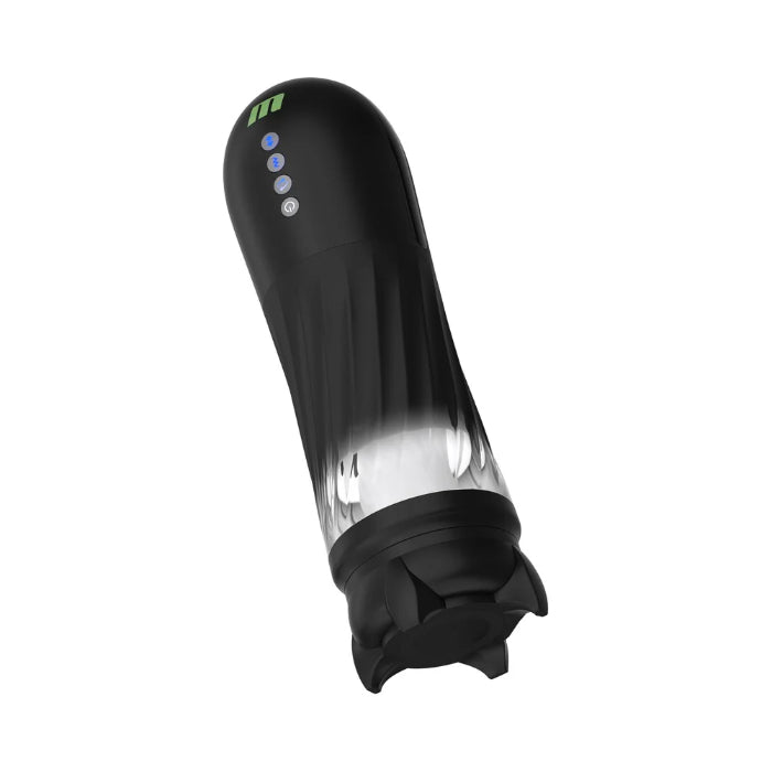 Blush M For Men Quantum X Warming Rechargeable Vibrating Thrusting Stroker