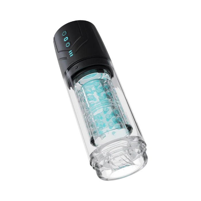 Blush Whirlwind Pro Rechargeable Automatic Rotating Stroker With Suction