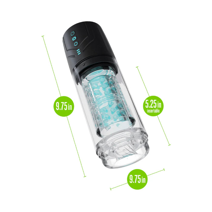 Blush Whirlwind Pro Rechargeable Automatic Rotating Stroker With Suction