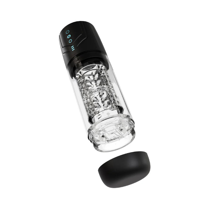 Blush Whirlwind Pro Rechargeable Automatic Rotating Stroker With Suction