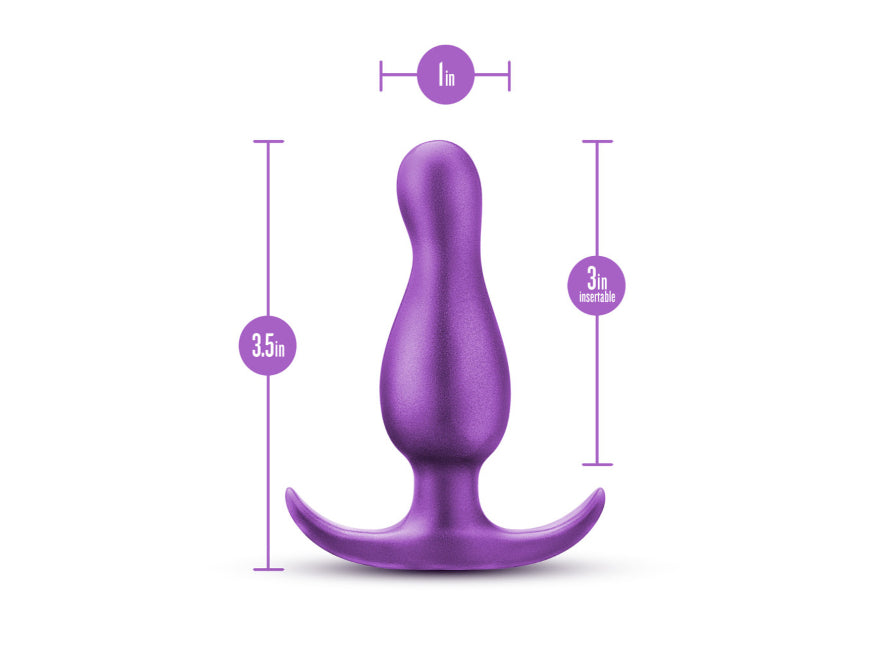 Blush Anal Adventures Matrix Quantum Plug Silicone Tapered Butt Plug