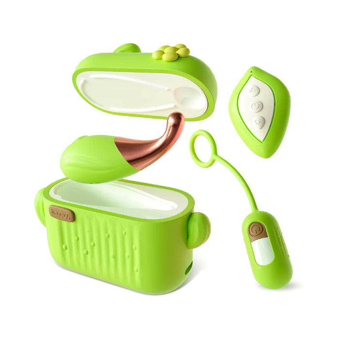Blush Play With Me Blooming Bliss Rechargeable Remote-Controlled Vibrator Set With Storage Case