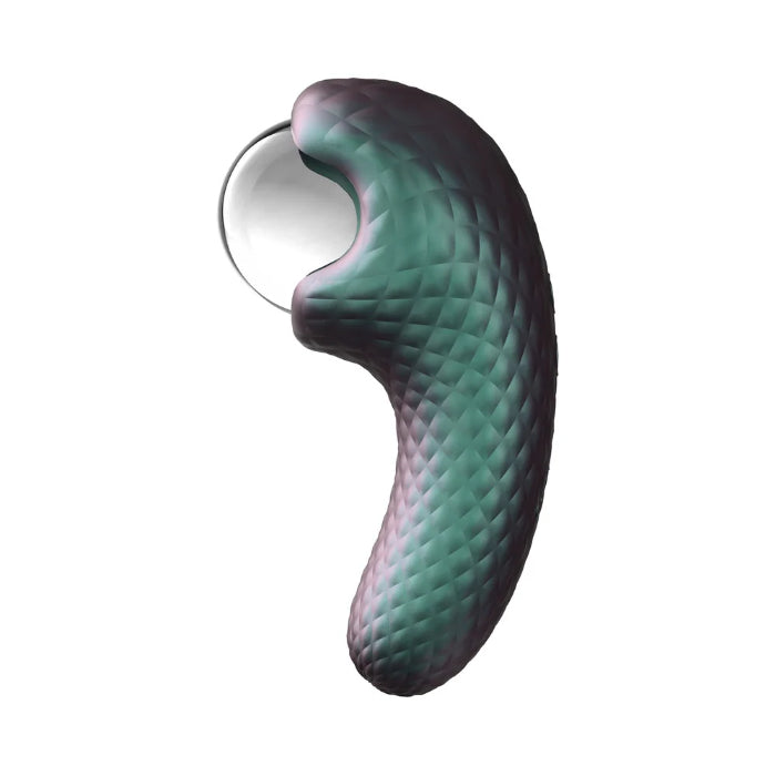 Blush Temptasia Enchanted Serpent Rechargeable Dual Motor Pulse Vibrator With Plasma Globe