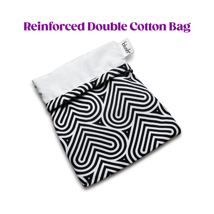 Blush The Collection Bomba Drawstring Cotton Toy Bag