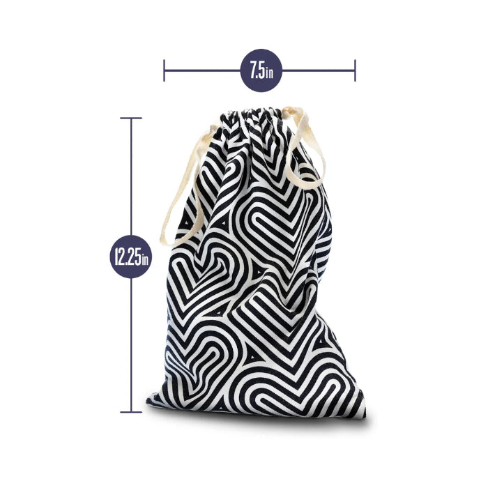 Blush The Collection Bomba Drawstring Cotton Toy Bag
