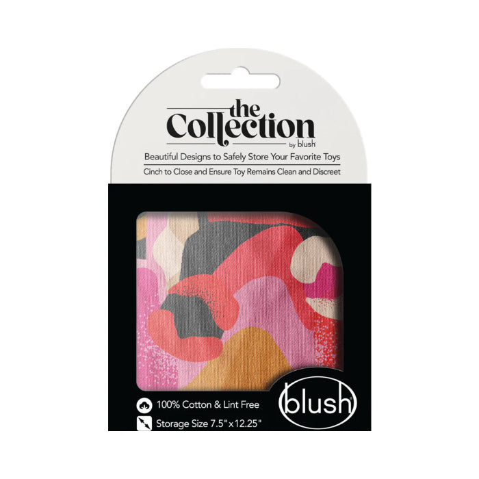 Blush The Collection Burst Drawstring Cotton Toy Bag