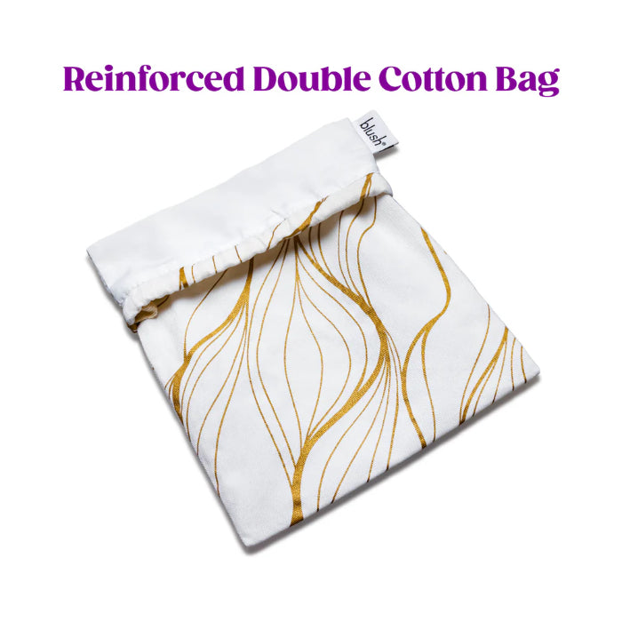Blush The Collection Embrace Drawstring Cotton Toy Bag