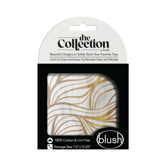 Blush The Collection Embrace Drawstring Cotton Toy Bag