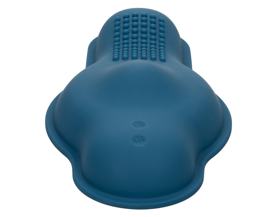 CalExotics Dual Rider Bump And Grind Remote Control Rechargeable Silicone Textured Vibrating Grinding Pad