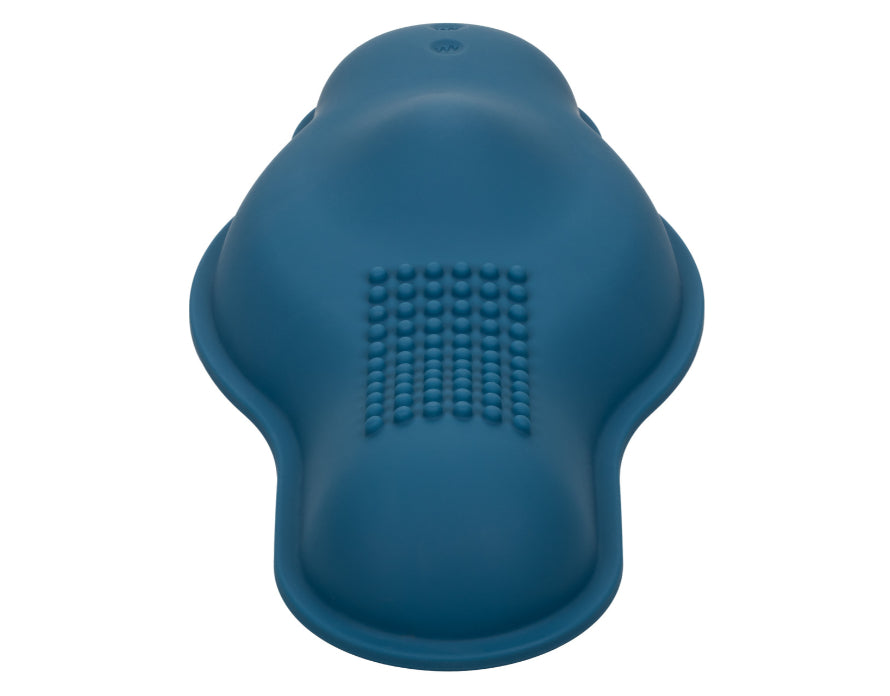 CalExotics Dual Rider Bump And Grind Remote Control Rechargeable Silicone Textured Vibrating Grinding Pad