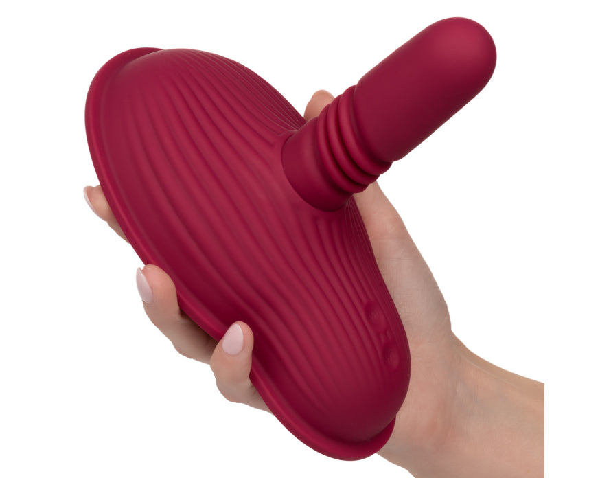 CalExotics Dual Rider Thrust And Grind Remote Control Rechargeable Silicone Thrusting And Vibrating Grinding Pad
