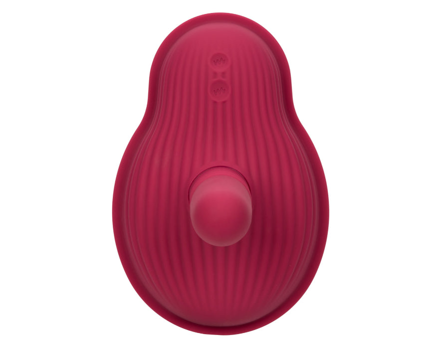 CalExotics Dual Rider Thrust And Grind Remote Control Rechargeable Silicone Thrusting And Vibrating Grinding Pad