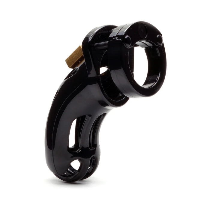 CB-X The Curve Black Breathable Large Locking Chastity Cage Kit