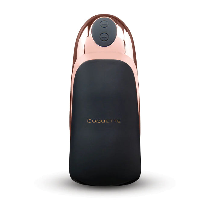 Coquette The Hedonist Stroker Rechargeable Silicone Vibrating Masturbator