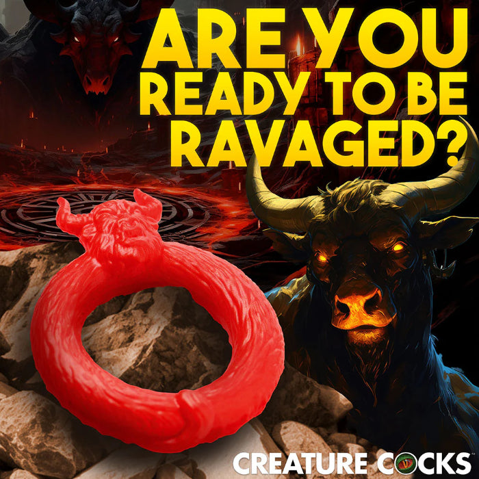 Creature Cocks Beast Mode Fantasy Shaped Silicone Cock Ring