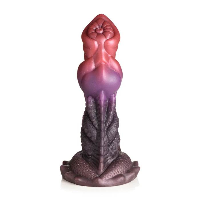 Creature Cocks Deep Diver Textured Fantasy Shaped Harnessable Silicone Dildo With Suction Cup