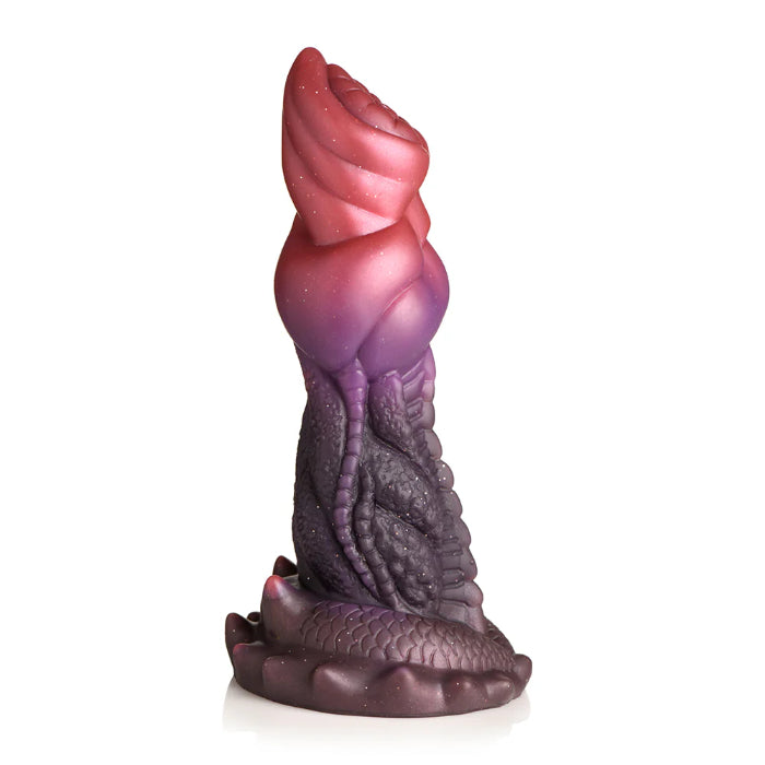 Creature Cocks Deep Diver Textured Fantasy Shaped Harnessable Silicone Dildo With Suction Cup