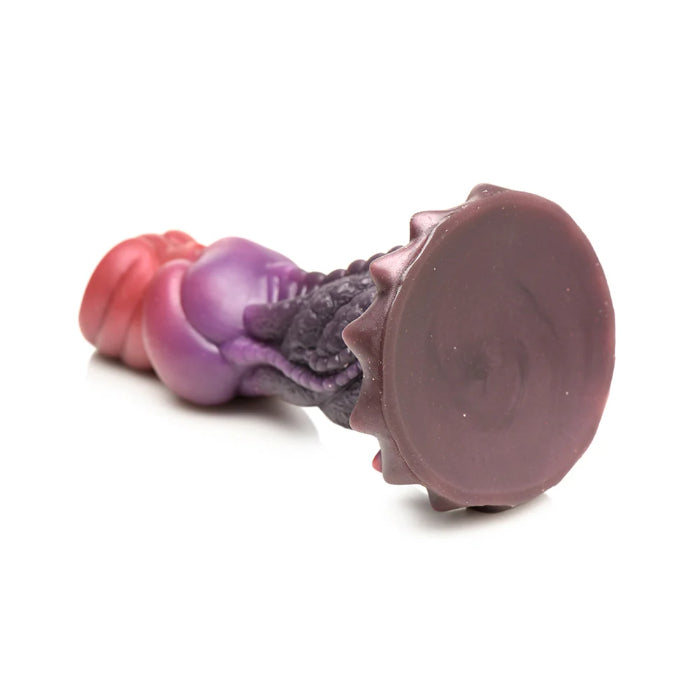 Creature Cocks Deep Diver Textured Fantasy Shaped Harnessable Silicone Dildo With Suction Cup