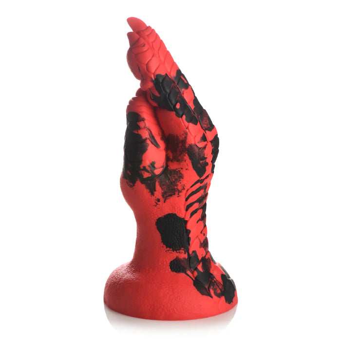 Creature Cocks Demon Claw Fisting Shaped Silicone Fantasy Harnessable Dildo With Suction Cup
