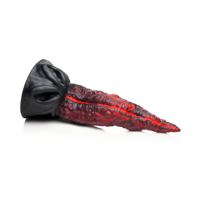 Creature Cocks Dragon Tongue Silicone Fantasy Shaped Harnessable Dildo With Suction Cup