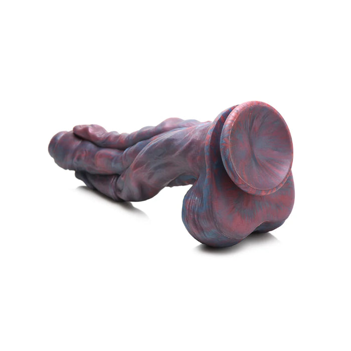 Creature Cocks Hydra Sea Monster Multi Headed Twisted Textured Silicone Fantasy Shaped Harnessable Dildo With Suction Cup