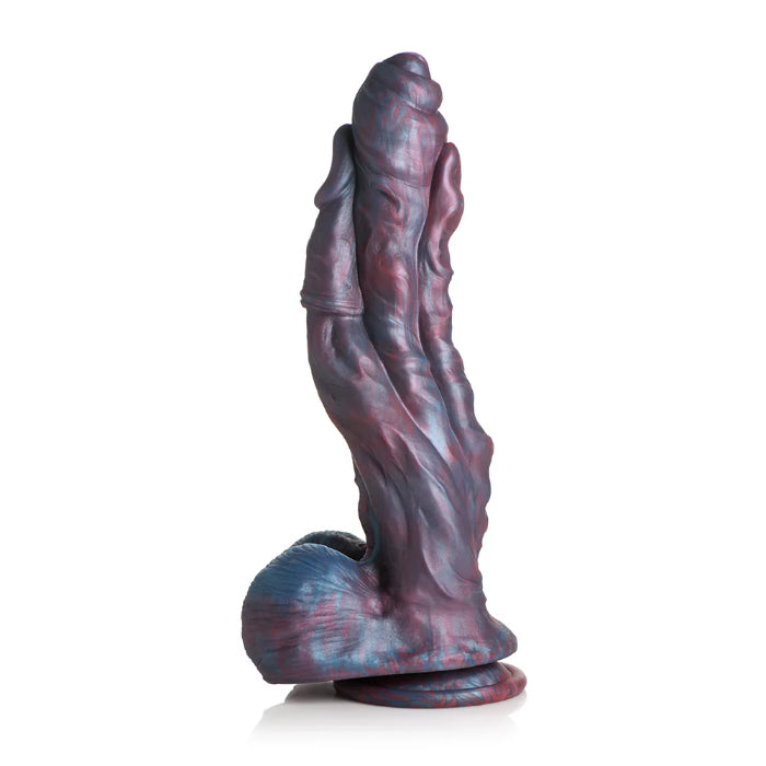 Creature Cocks Hydra Sea Monster Multi Headed Twisted Textured Silicone Fantasy Shaped Harnessable Dildo With Suction Cup