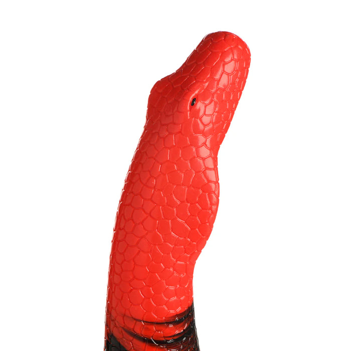 Creature Cocks King Cobra Silicone Fantasy Shaped Extra Long Harnessable Dildo With Suction Cup